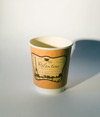 Бумажные стаканчики для кофе с логотипом 100 мл