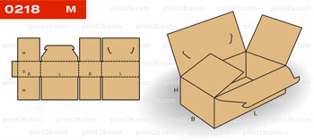 Коробки четырехклапанные 0218 картон, гофрокартон, микрогофрокартон