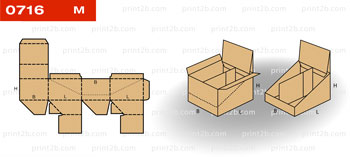 Коробки 0716 - упаковка из картона